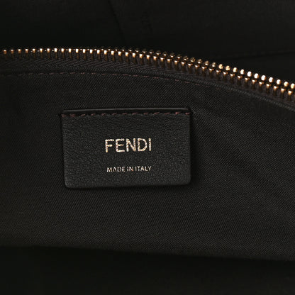 Fendi Vitello King Macro Stitchings Logo Medium By The Way Boston Bag Praline 9 of 12