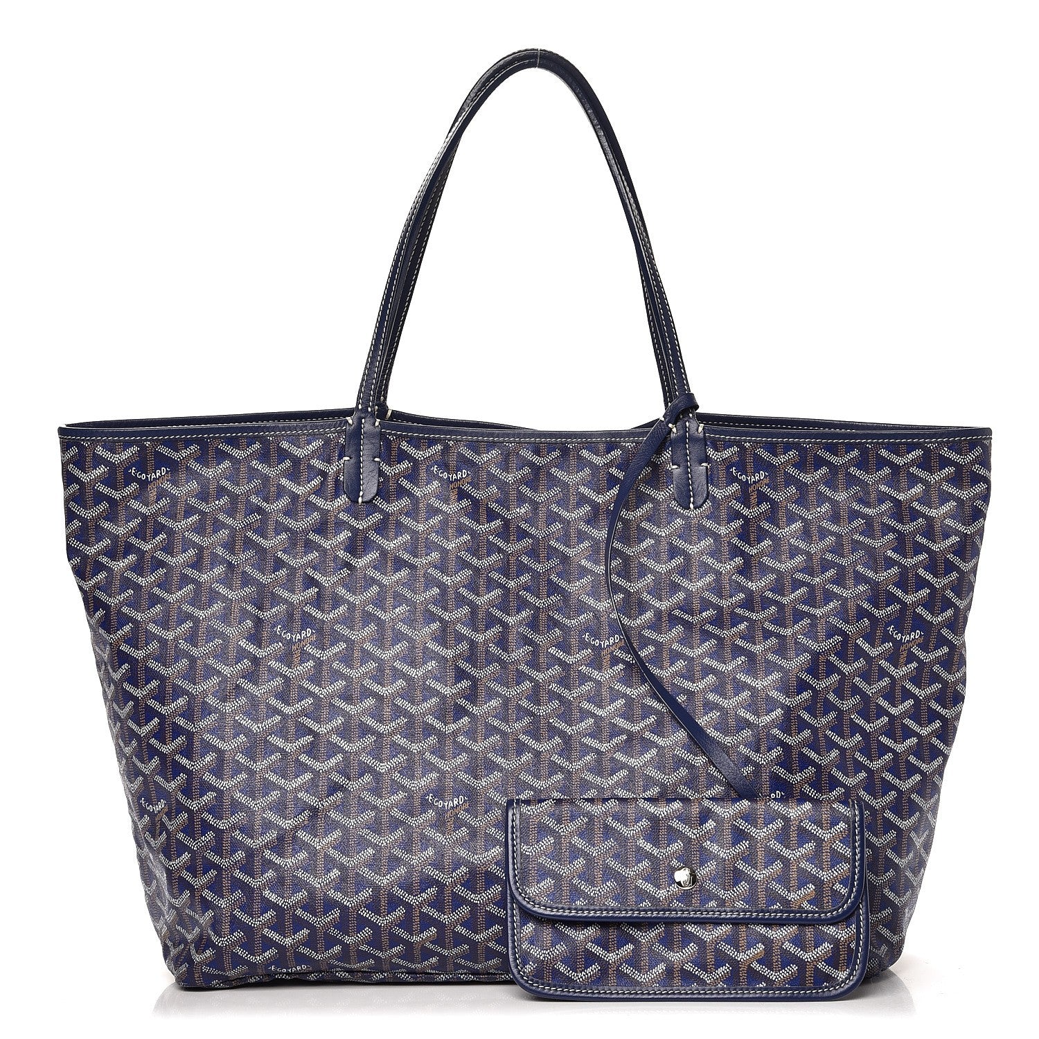 Goyard Goyardine Saint Louis GM Navy 1 of 9