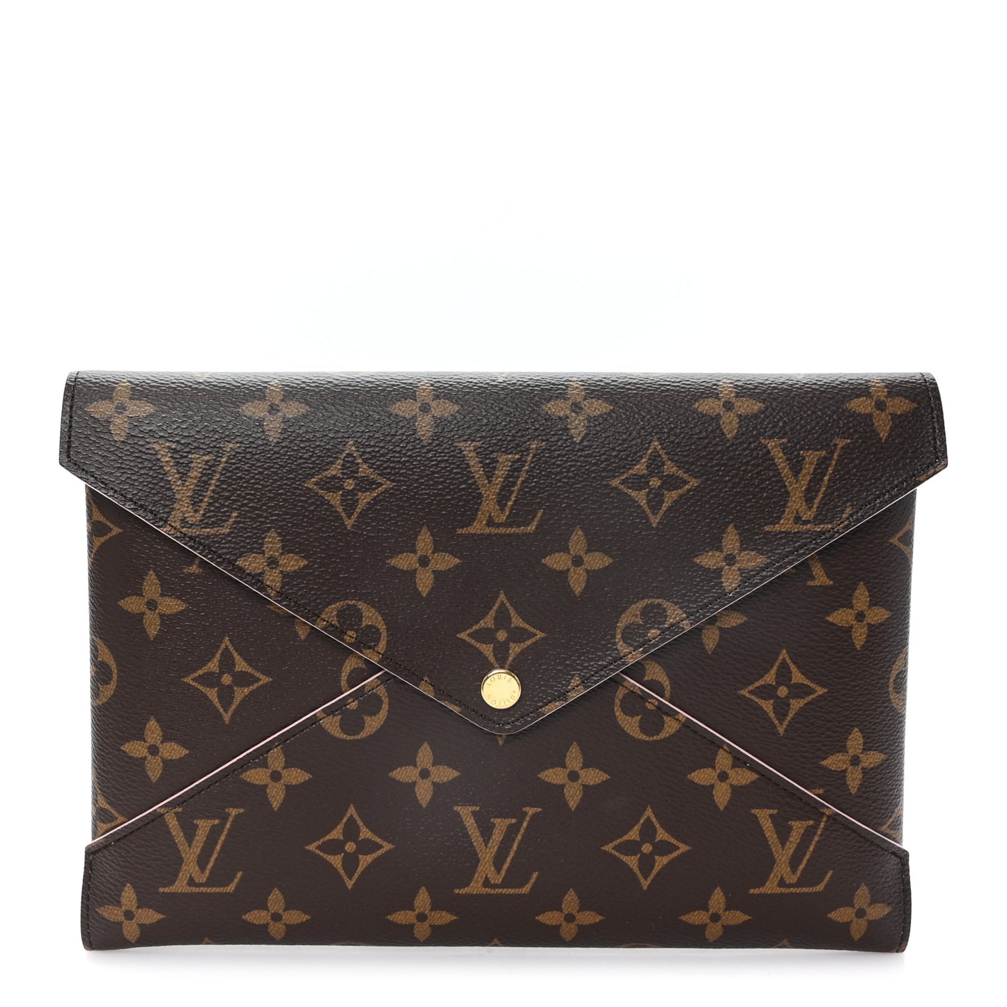 Monogram Large Kirigami Pochette Insert Rose Ballerine