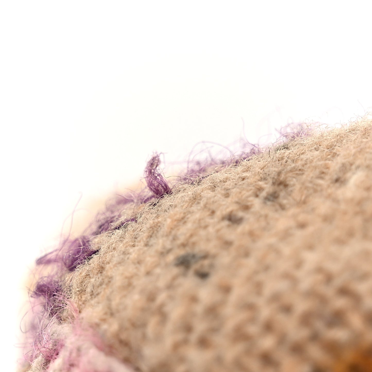 Tweed CC Espadrilles 37 Beige Pink Peach