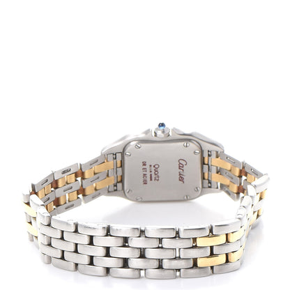 Cartier Stainless Steel 18K Yellow Gold 22mm Panthere Quartz Watch 4 of 8