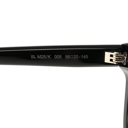 Saint Laurent Acetate Sunglasses SL M25/K Black 5 of 7