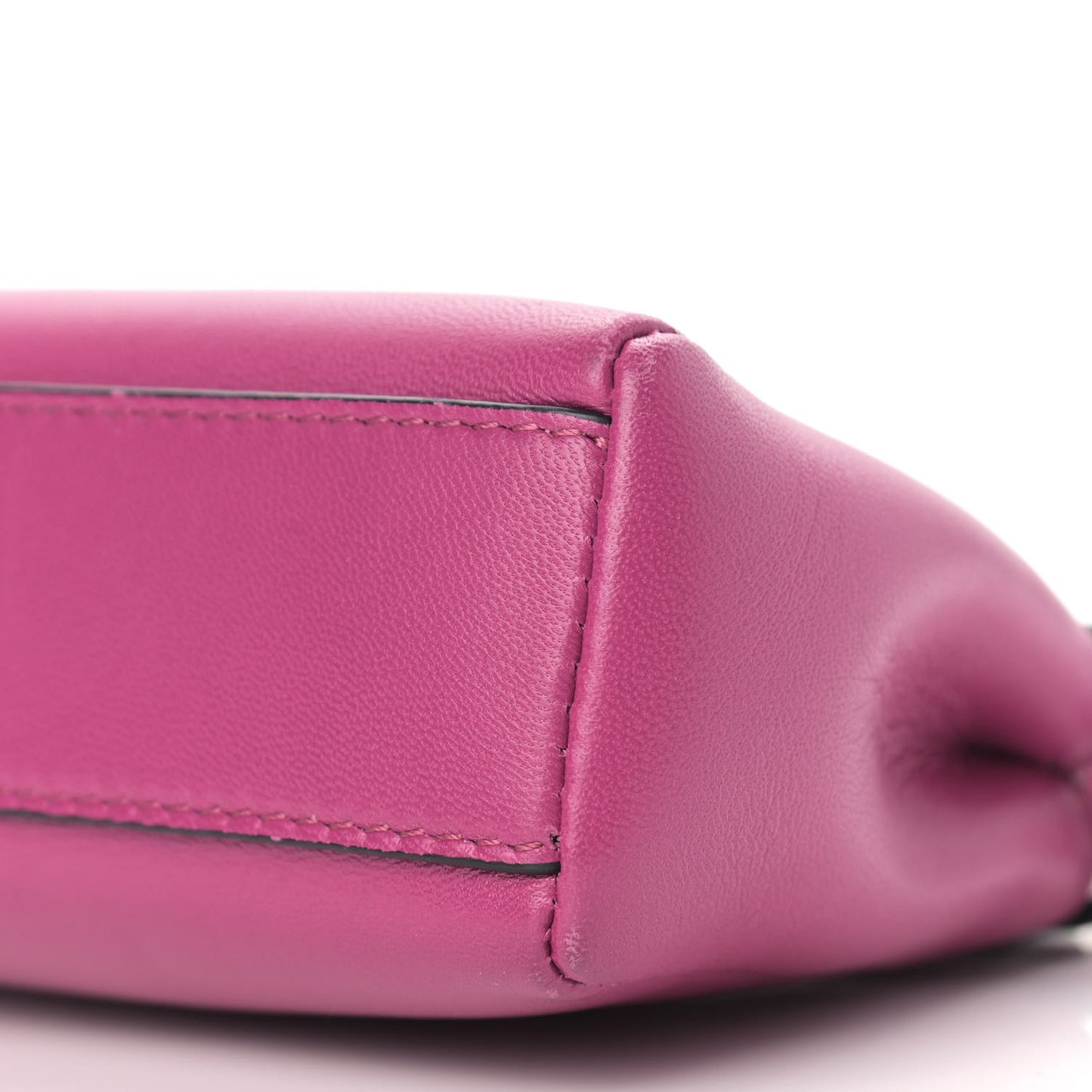 Nappa Micro Peekaboo Iconic Satchel Magenta