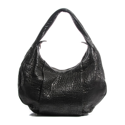 Alexander Wang Pebbled Lambskin Morgan Hobo Black Silver Hardware 1 of 7