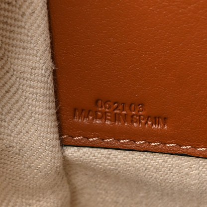 Loewe Calfskin Canvas Small Hammock Shoulder Bag Natural Tan 7 of 10