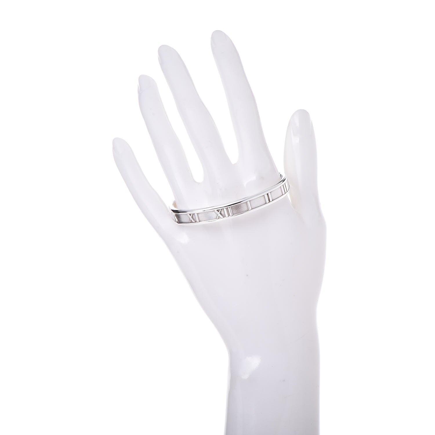 Tiffany Sterling Silver Atlas Cuff Bracelet 2 of 4