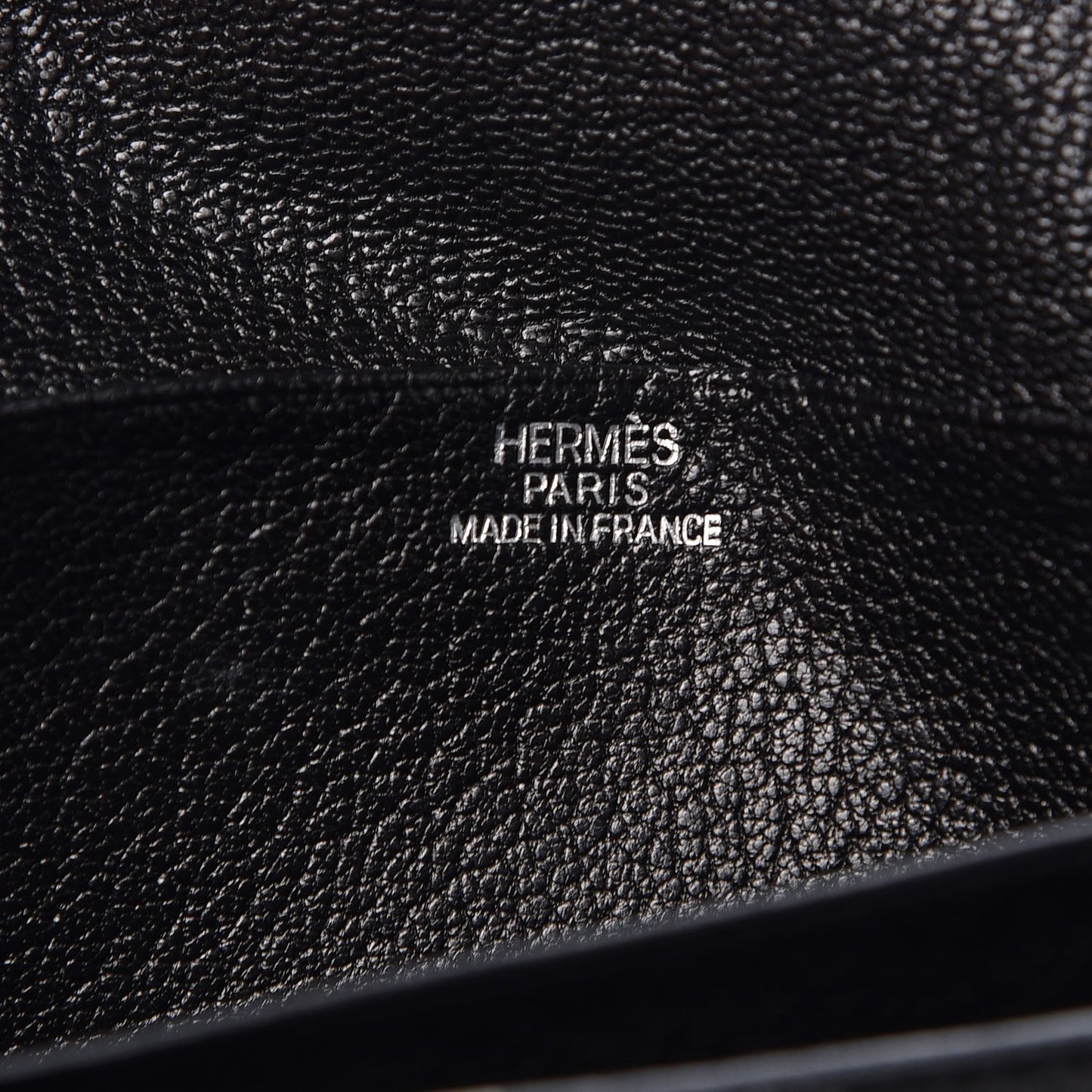 Chevre Mysore Tri-Fold Bearn Wallet Black