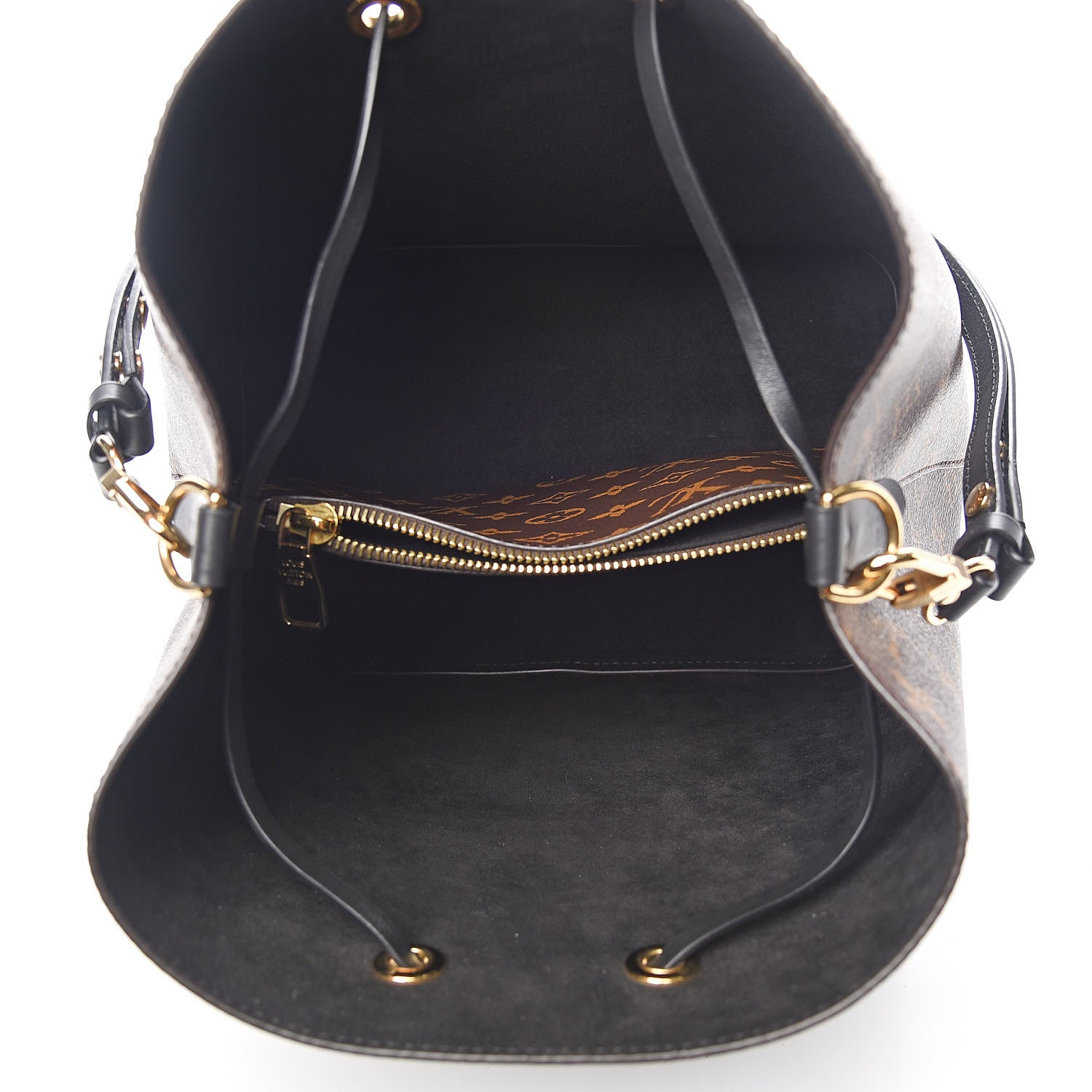 Louis Vuitton Monogram Neonoe MM Black 5 of 9