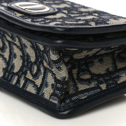 Christian Dior Oblique Nano 30 Montaigne Pouch Blue 6 of 10