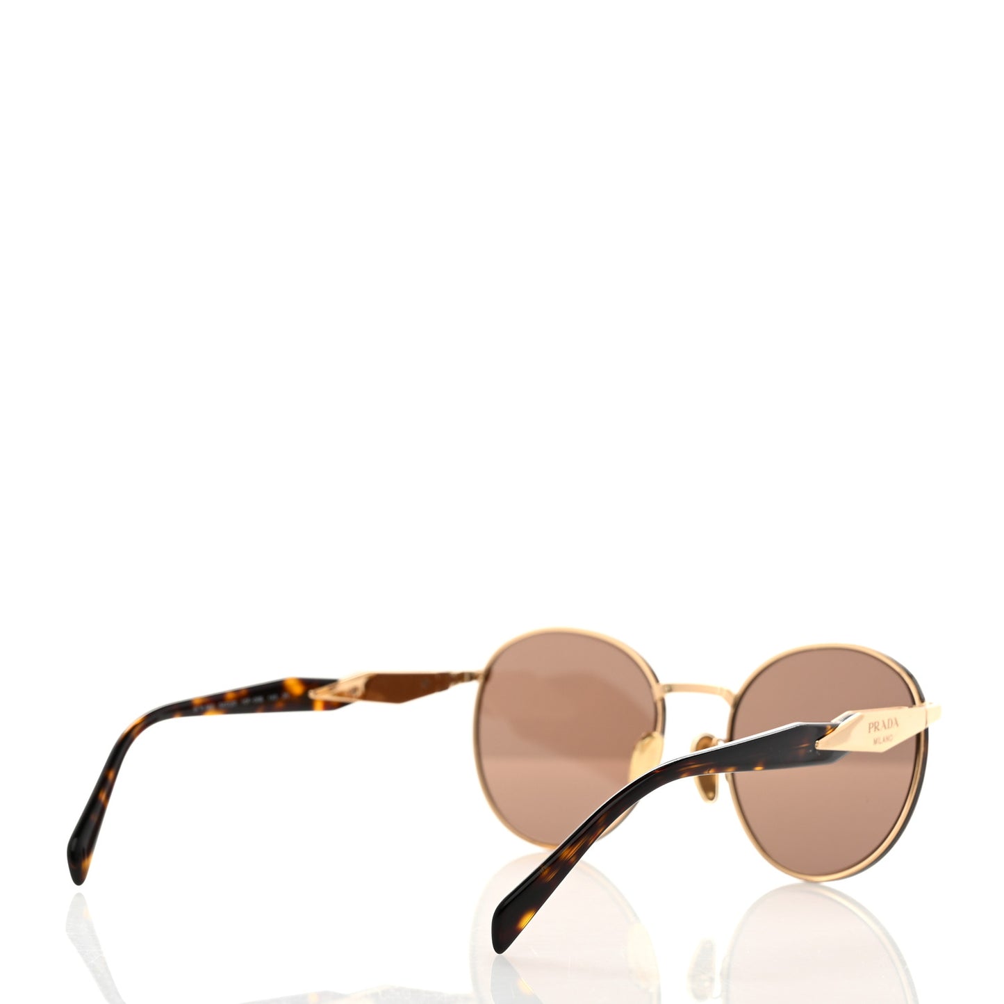 Metal Sunglasses SPR56Z Tortoise Gold