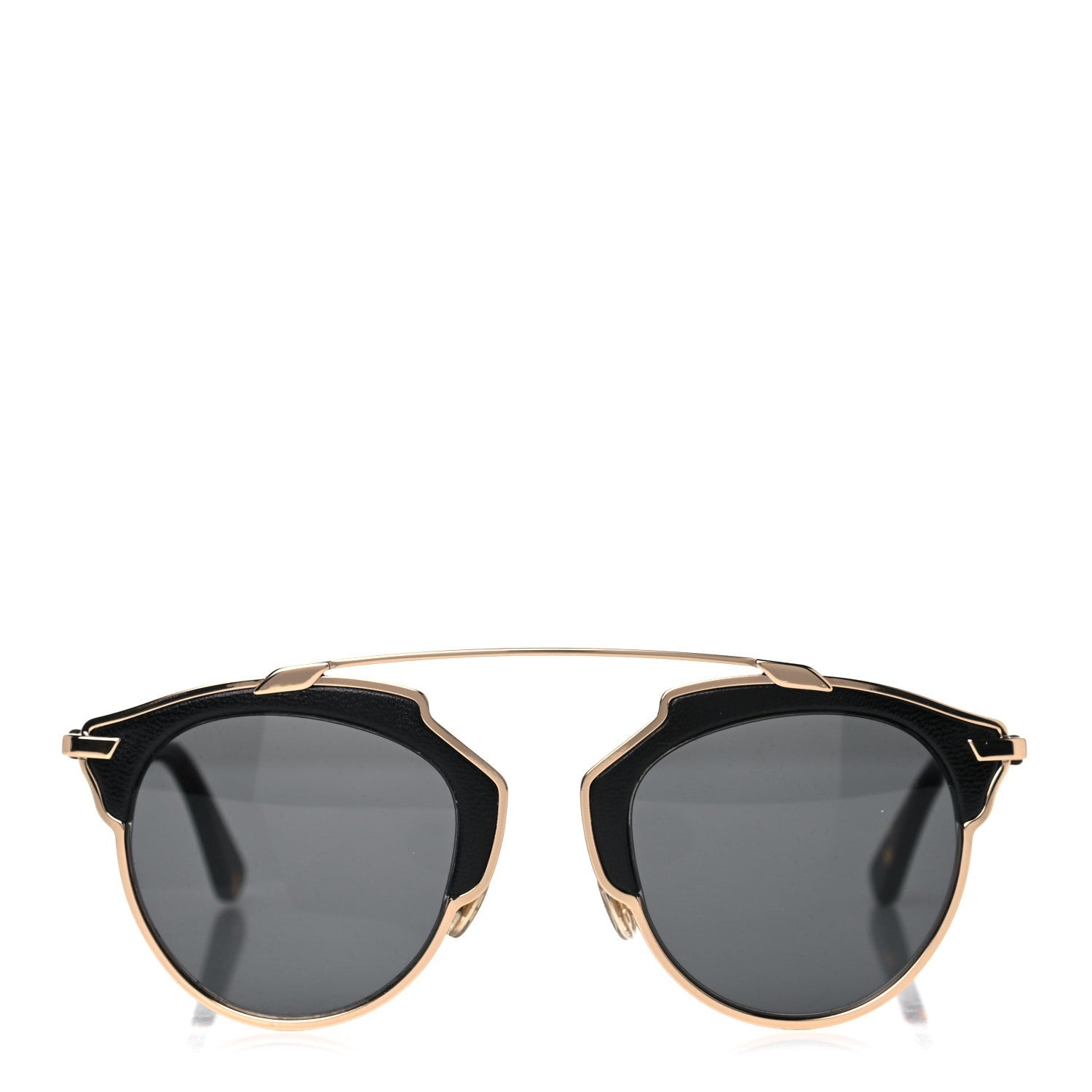 Christian Dior Metal Lambskin So Real Sunglasses Black 2 of 9