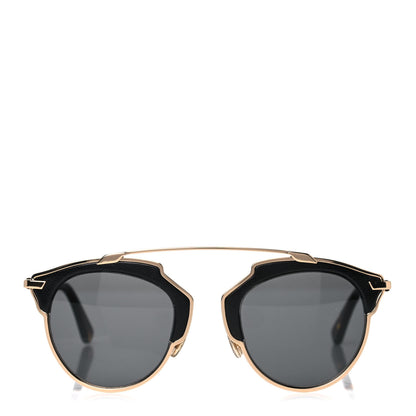Christian Dior Metal Lambskin So Real Sunglasses Black 2 of 9