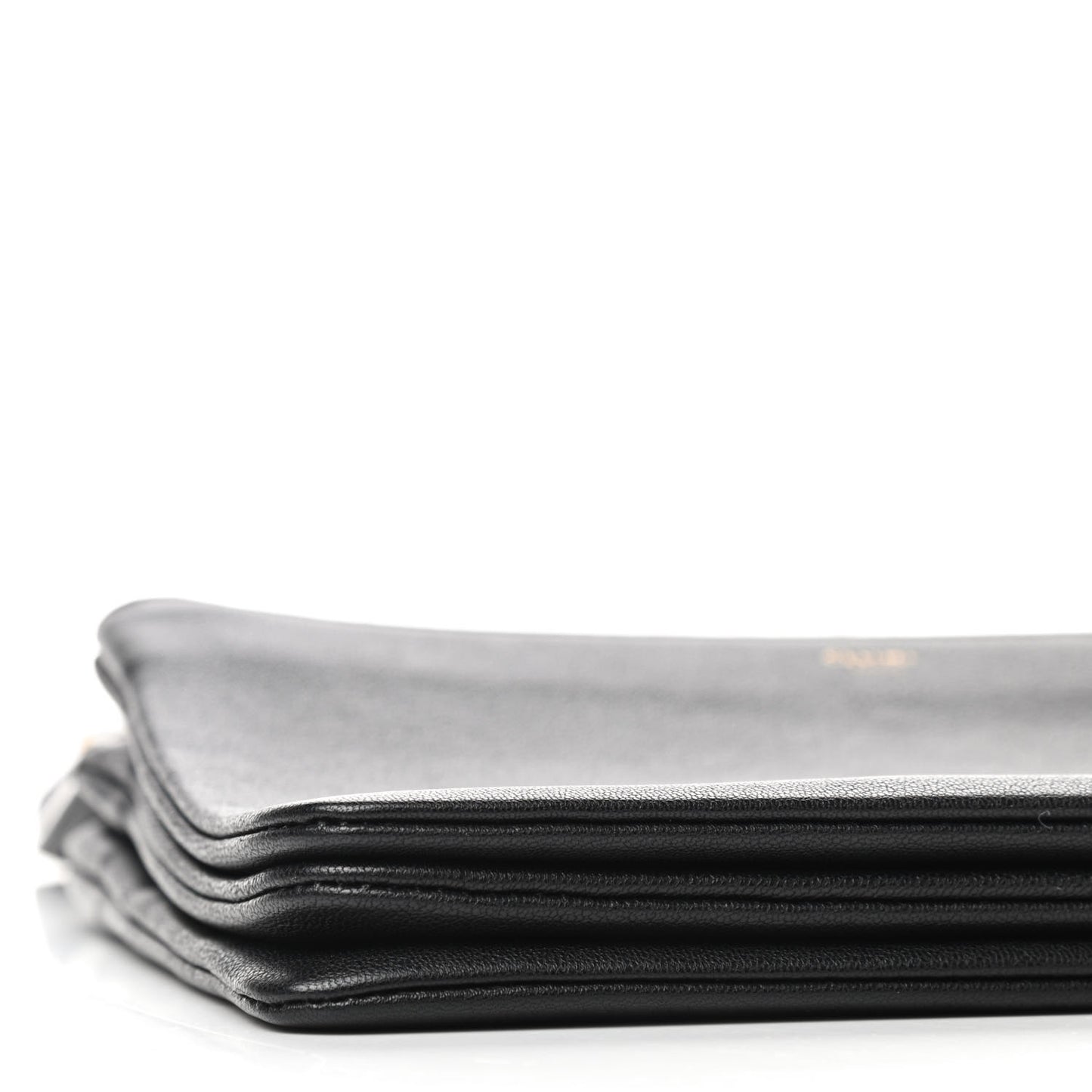 Lambskin Small Trio Crossbody Bag Black