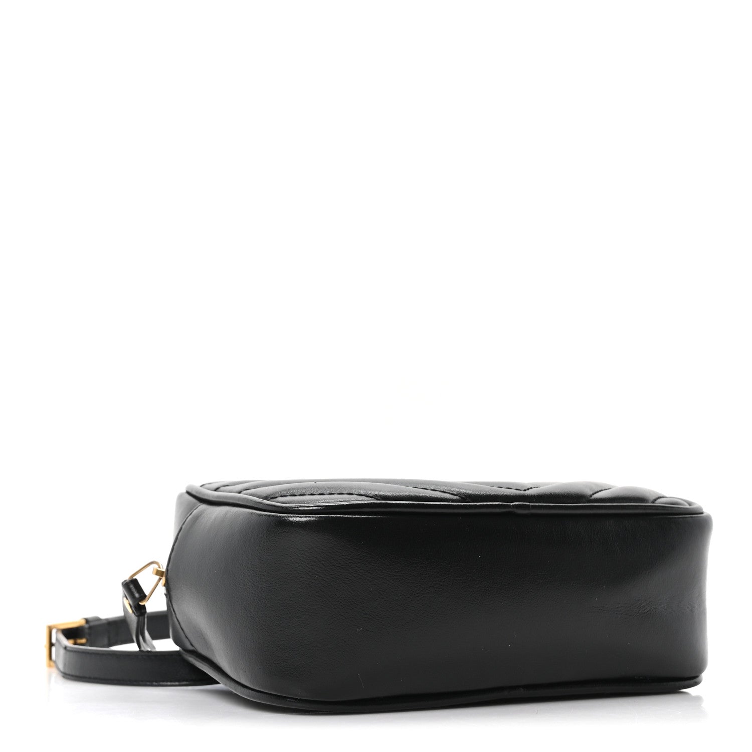 Saint Laurent Calfskin Matelasse Monogram Lou Belt Bag Black 3 of 9