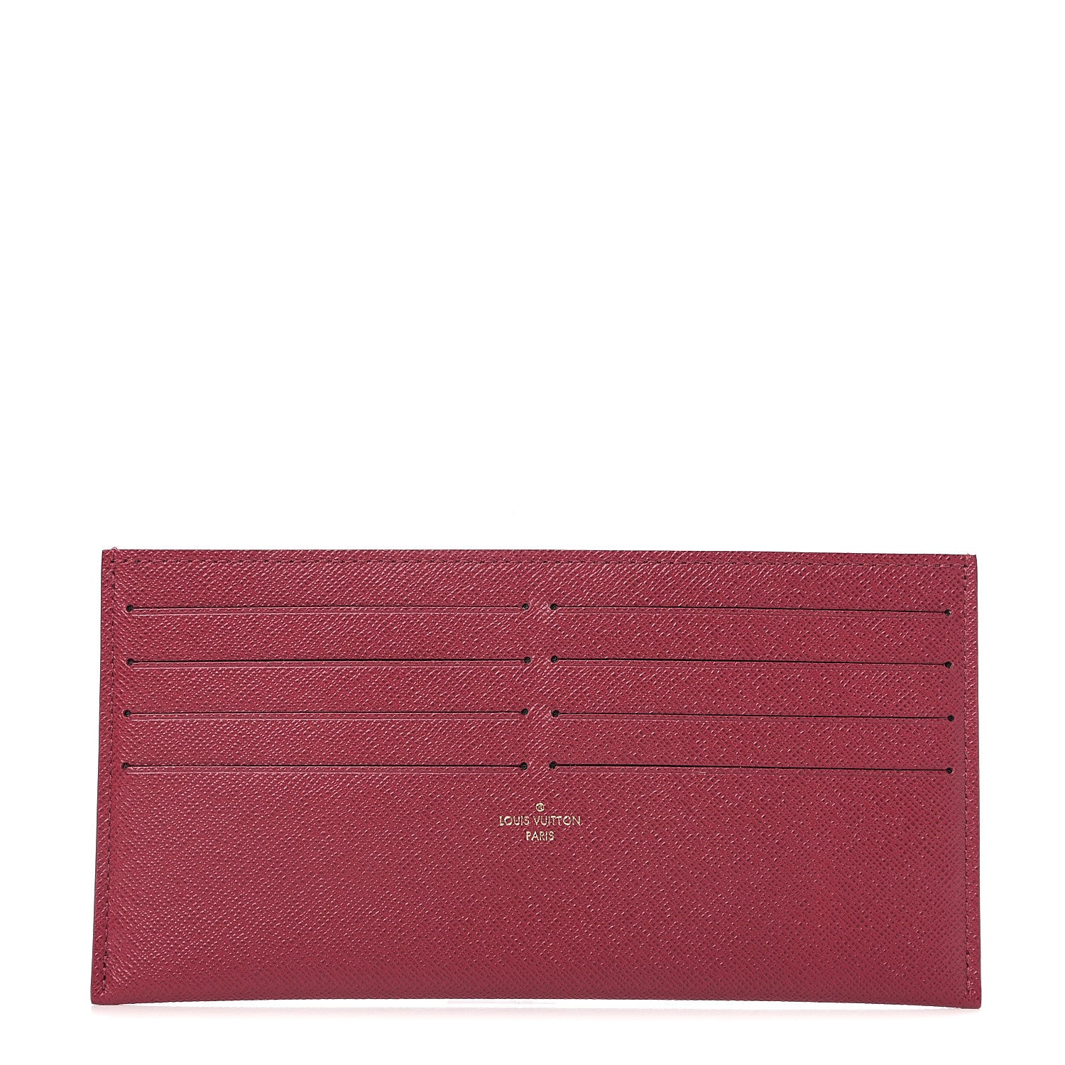 Louis Vuitton Calfskin Felicie Card Holder Insert Fuchsia 1 of 5