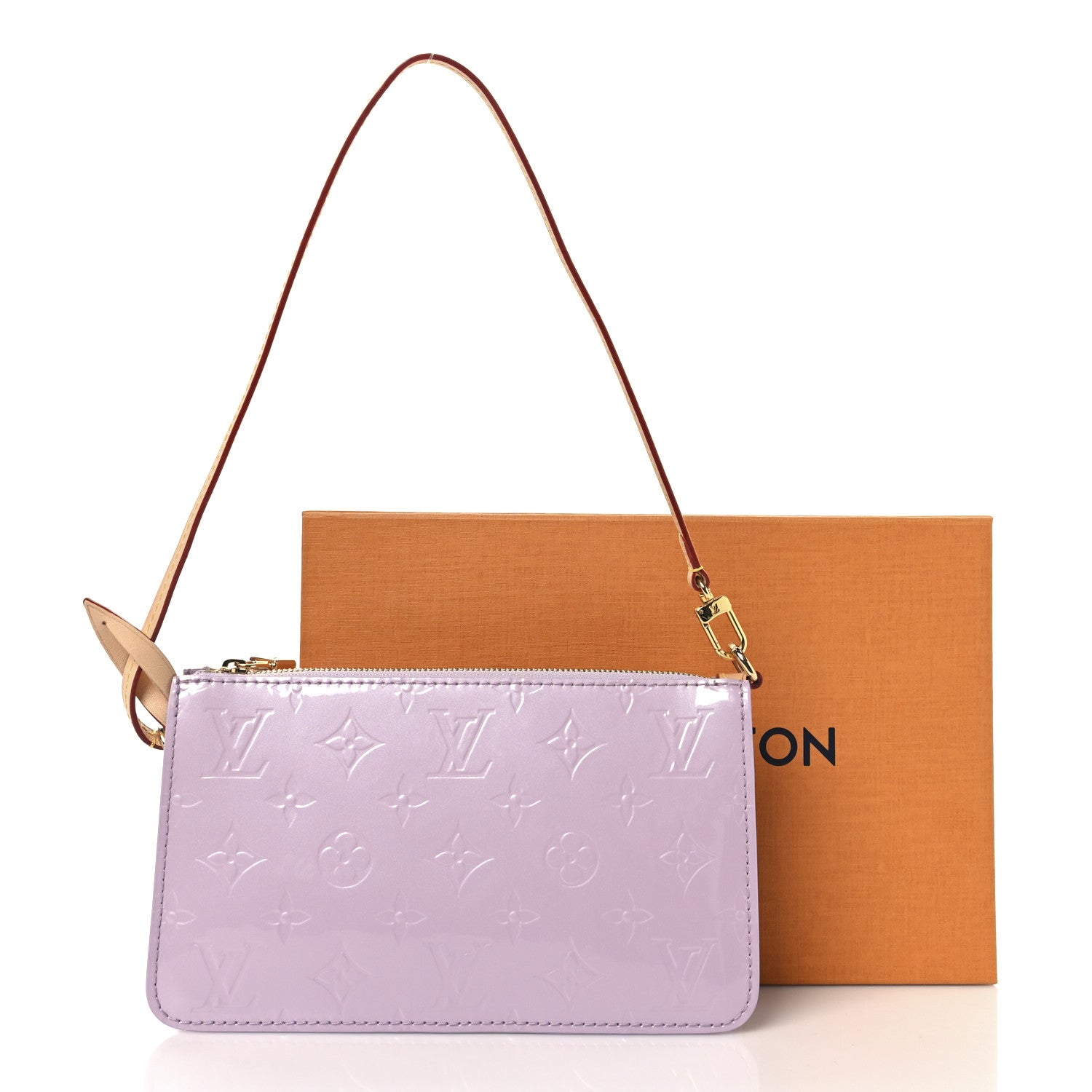 Louis Vuitton Vernis Lexington Pochette Glossy Lilac 1776295