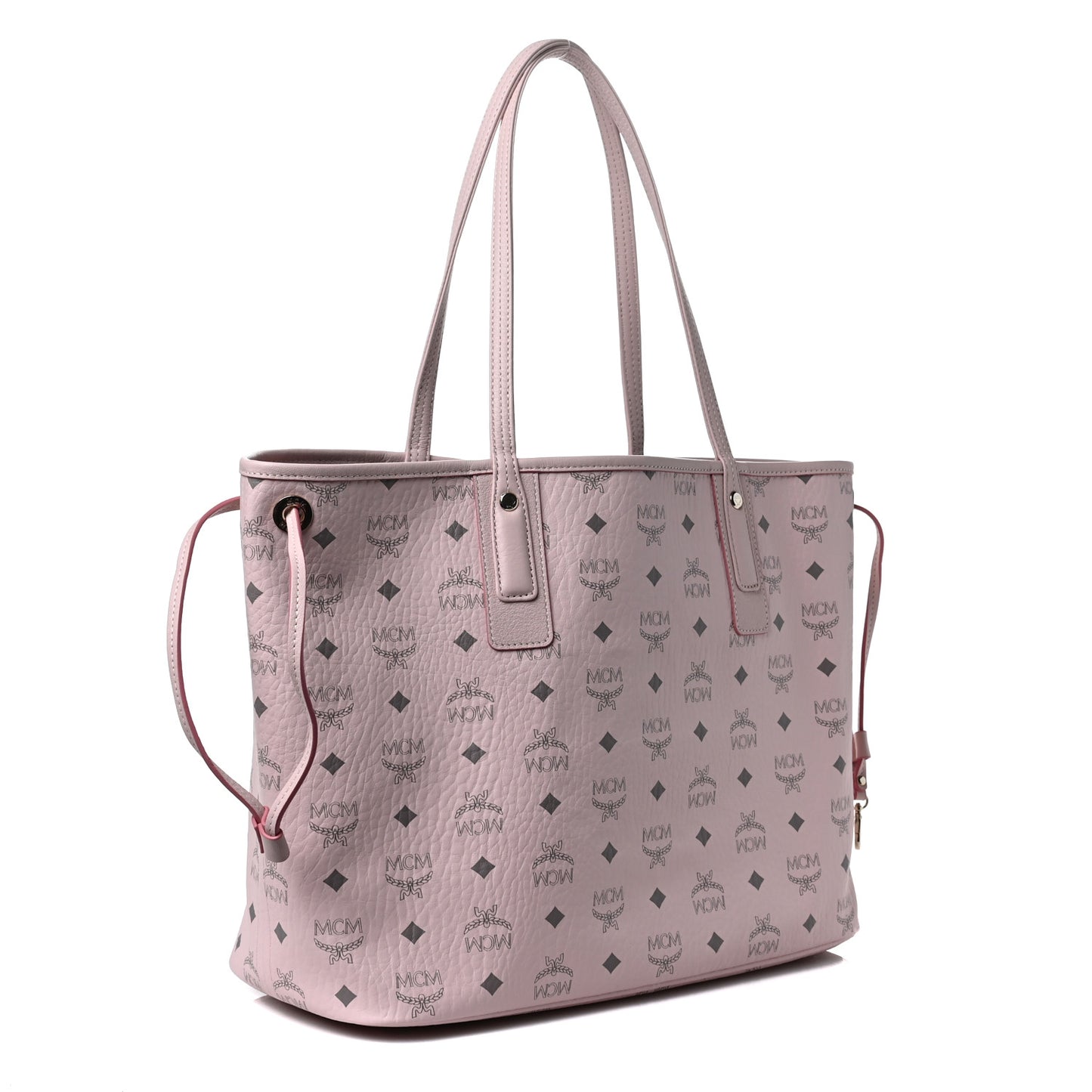 Visetos Medium Liz Reversible Shopper Tote Soft Pink