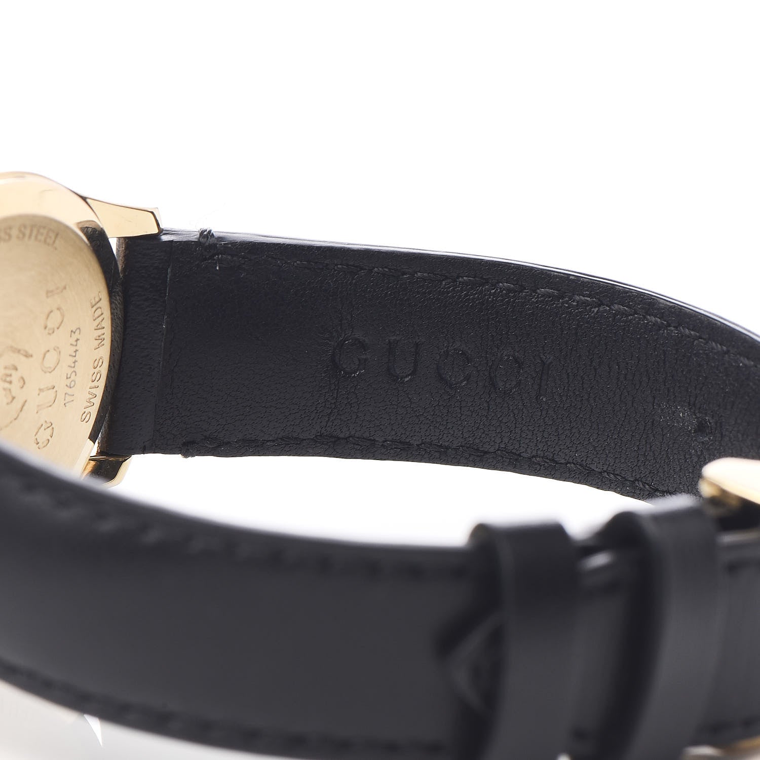 Gucci Stainless Steel Calfskin Mother of Pearl 29mm G-Timeless Charm Quartz Watch 6 of 7