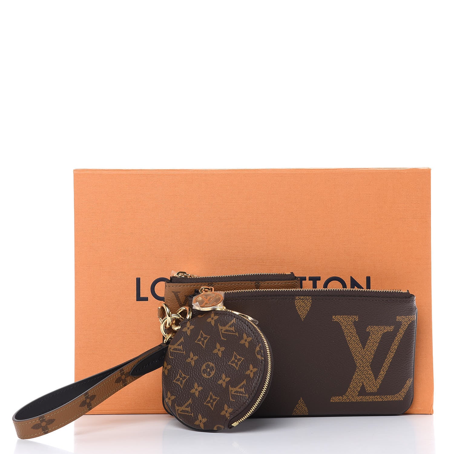 Louis Vuitton Reverse Monogram Giant Trio Pouch 8 of 8