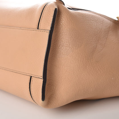 Chloe Smooth Calfskin Small Milo Shopping Tote Beige 11 of 13