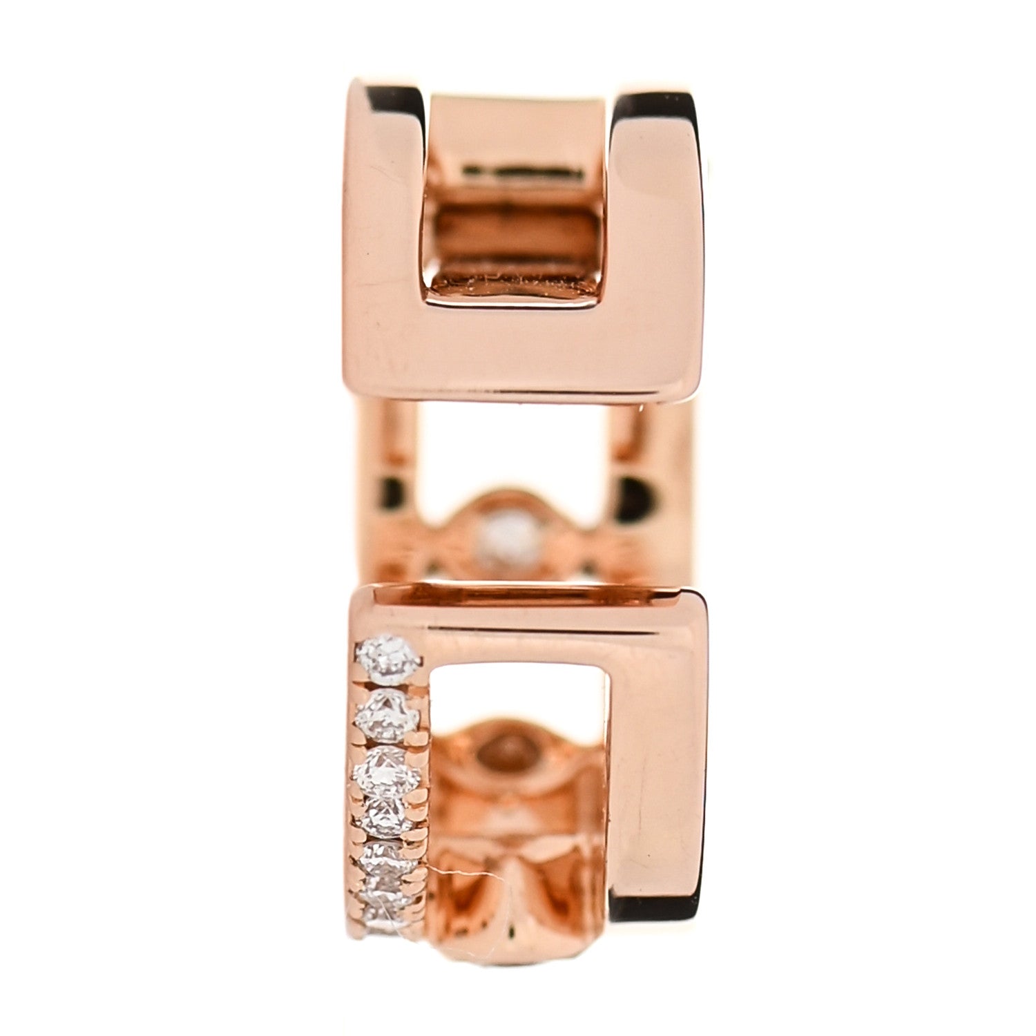 Messika 18K Rose Gold Diamond Move Romane Clip Earring 2 of 5