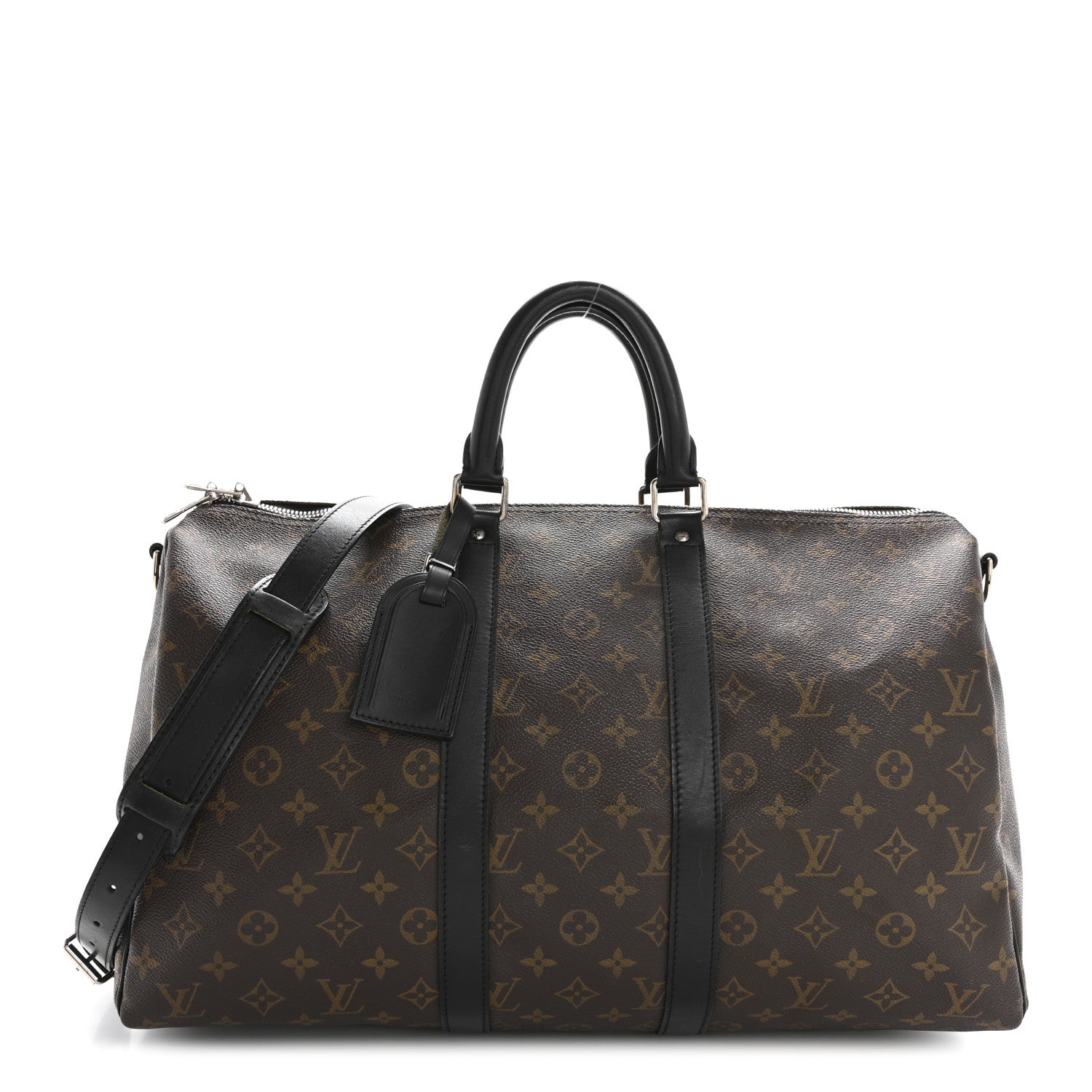 Louis Vuitton Monogram Macassar Keepall Bandouliere 45 1 of 14