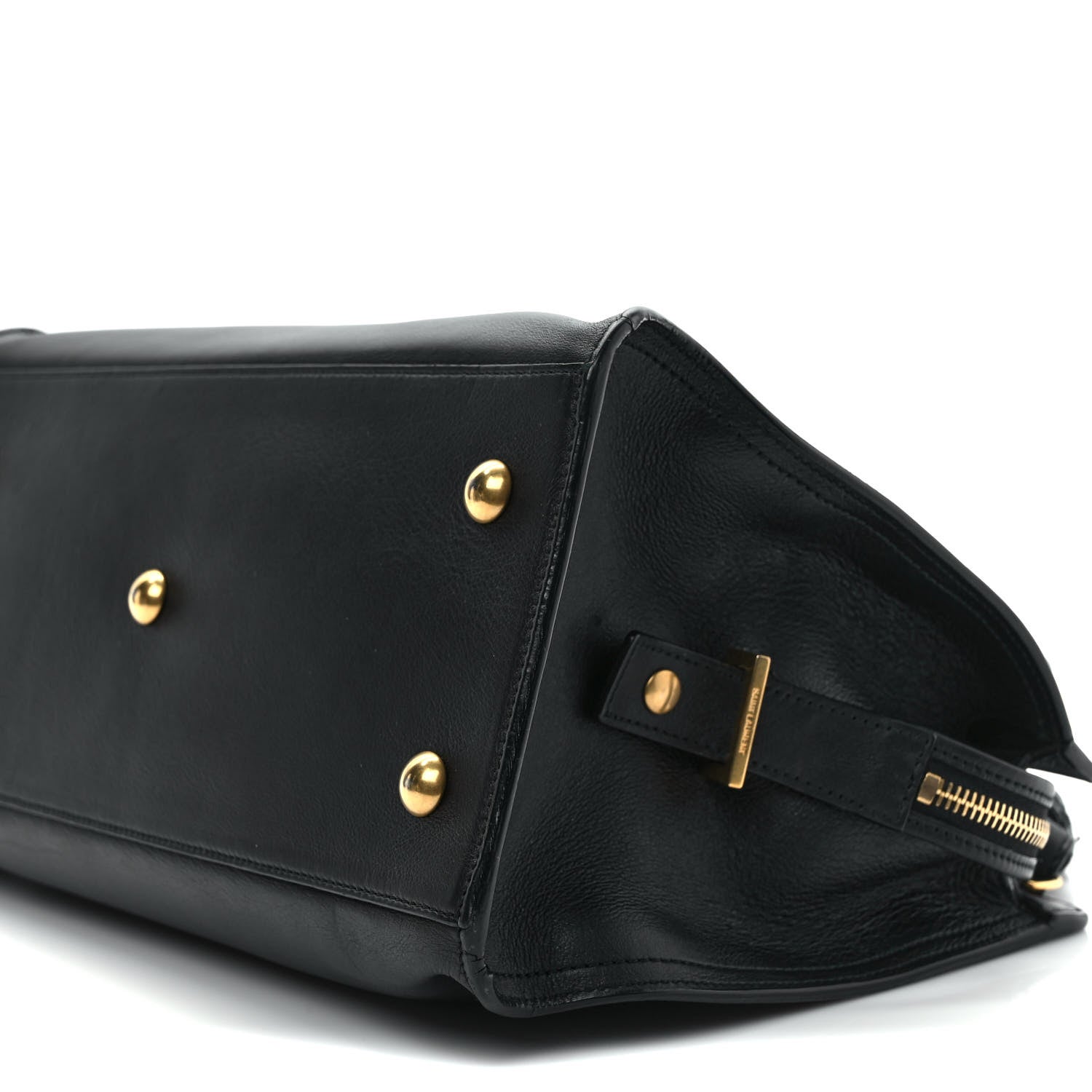 Saint Laurent Calfskin Small Classic Y Cabas Black 9 of 10