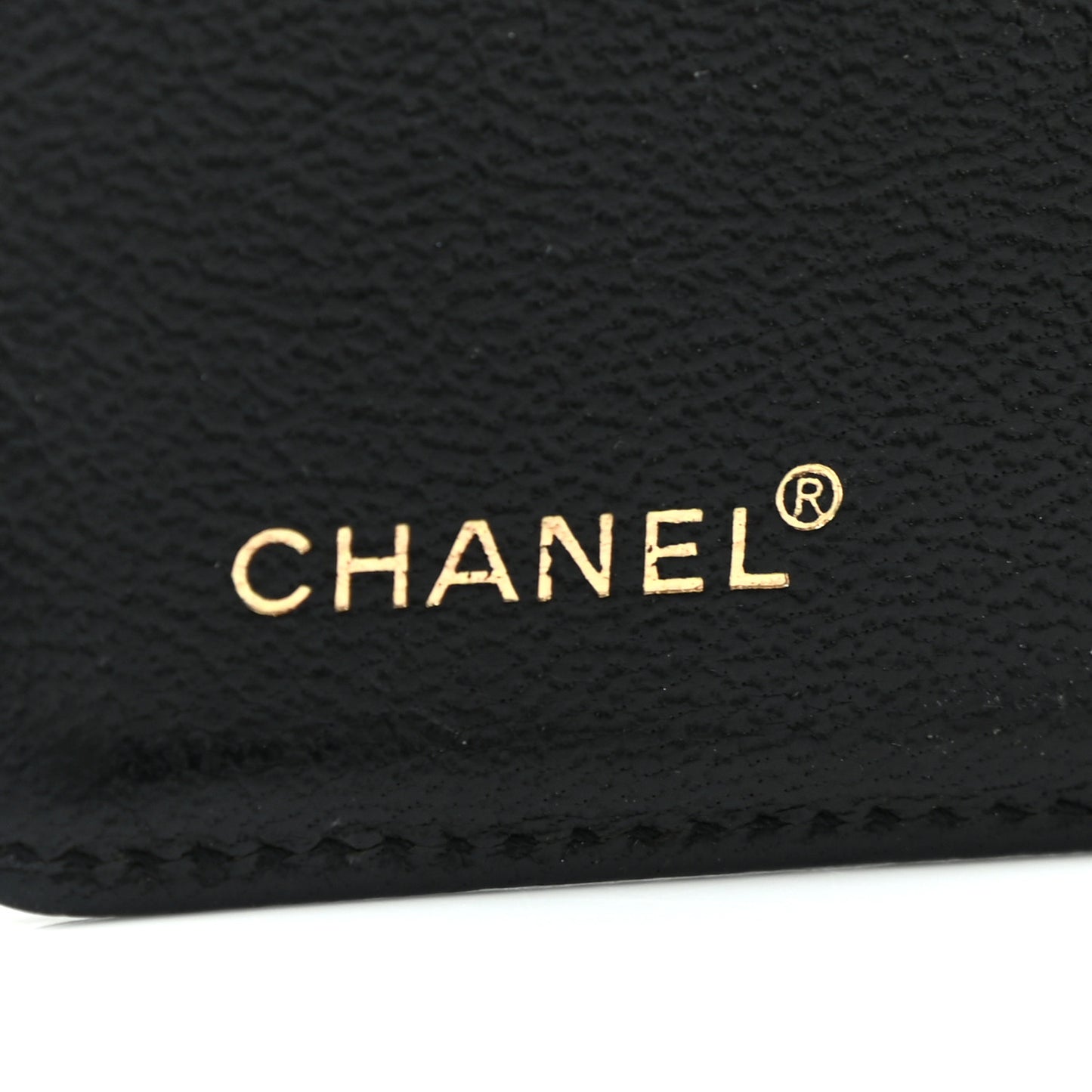 Goatskin Small Ring Agenda Planner Black