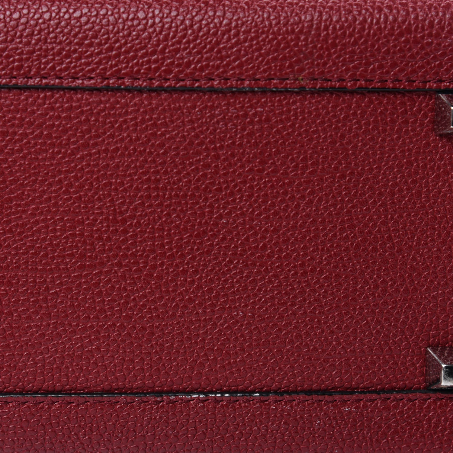 MCM Grained Calfskin Medium Ella Boston Burgundy 9 of 11
