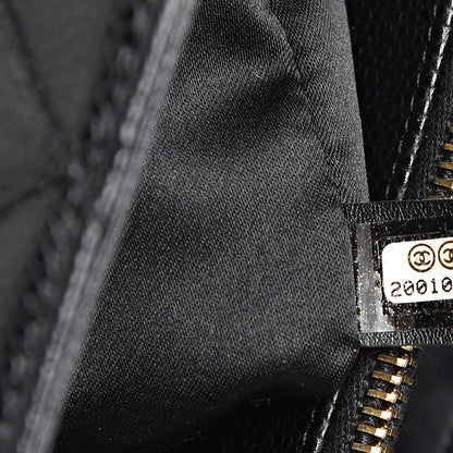 Chanel Caviar Quilted Grand Shopping Tote GST Black 7 of 9