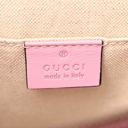 Gucci Calfskin Bamboo Web Embroidered Medium Dionysus Top Handle Bag Pink 6 of 18