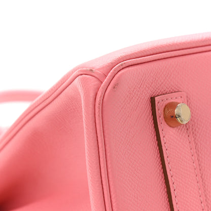 Hermes Epsom Horseshoe Birkin 35 Rose Confetti 13 of 15