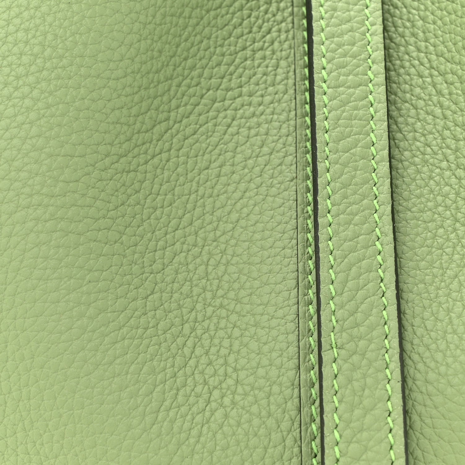 Hermes Taurillon Clemence Picotin Lock 22 MM Vert Criquet 8 of 11
