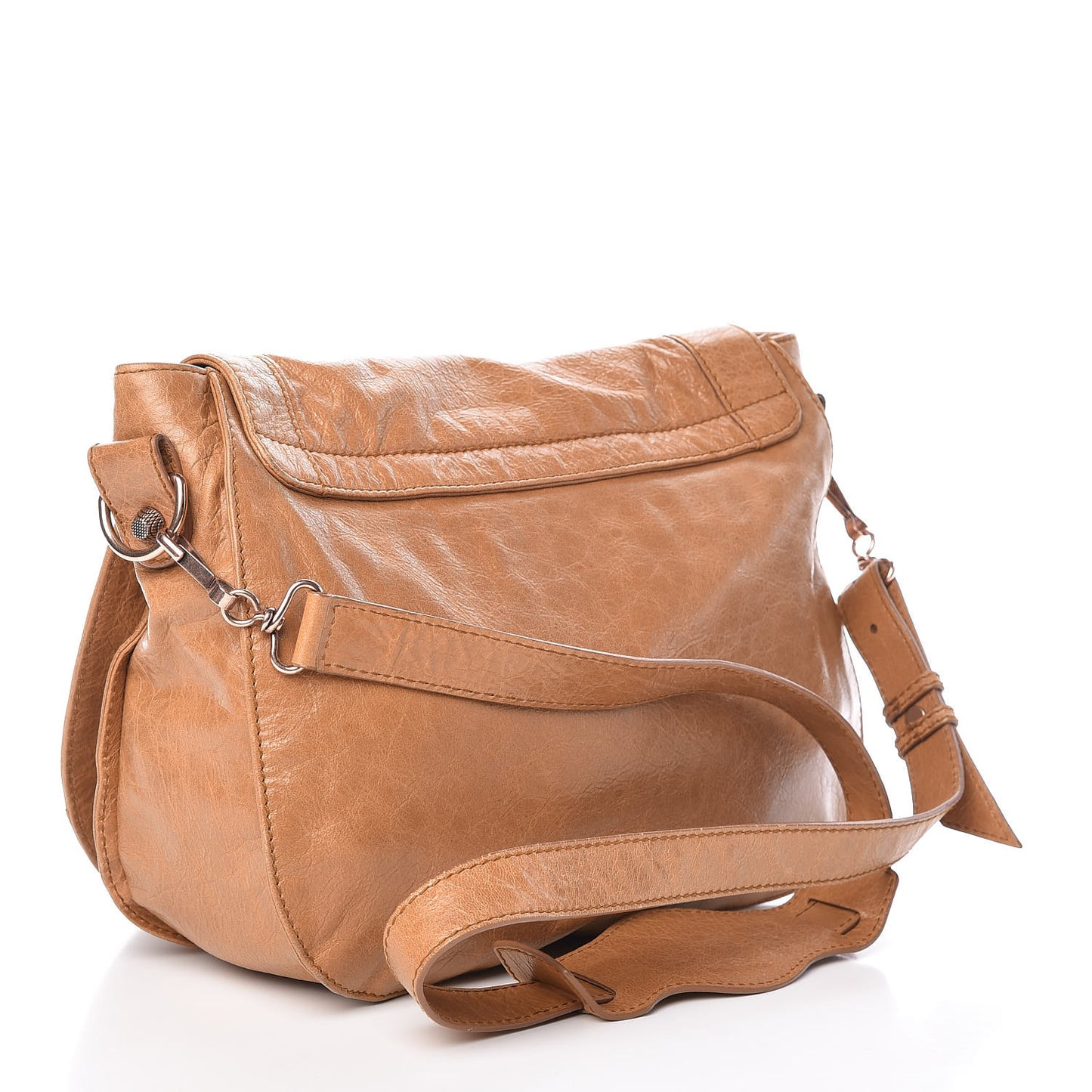 Agneau Giant 12 Rose Gold Hardware Neo Folk Messenger Cumin