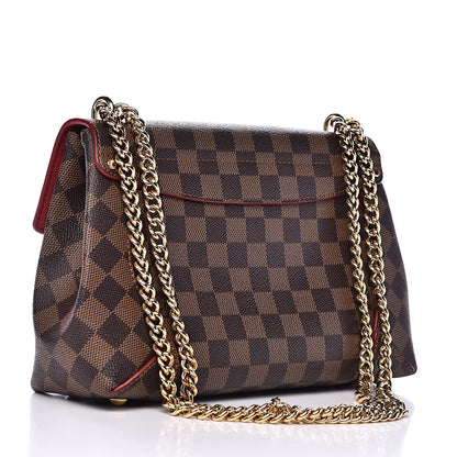 Louis Vuitton Damier Ebene Caissa Clutch Cherry 3 of 11