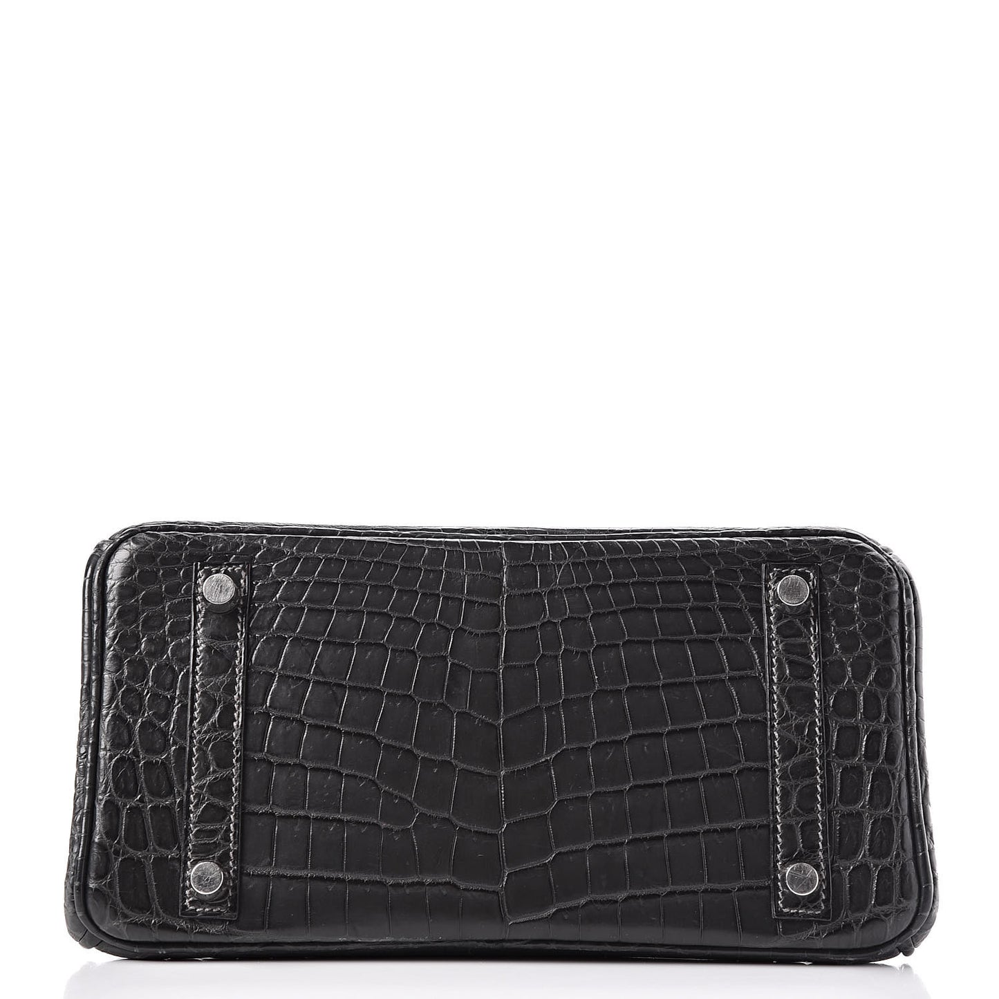 Matte Niloticus Crocodile Birkin 25 Graphite