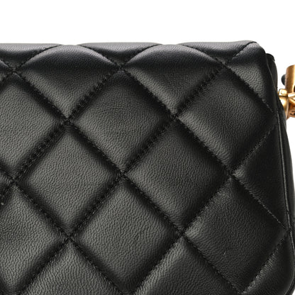 Chanel Lambskin Quilted Mini My Perfect Flap Black 20 of 20