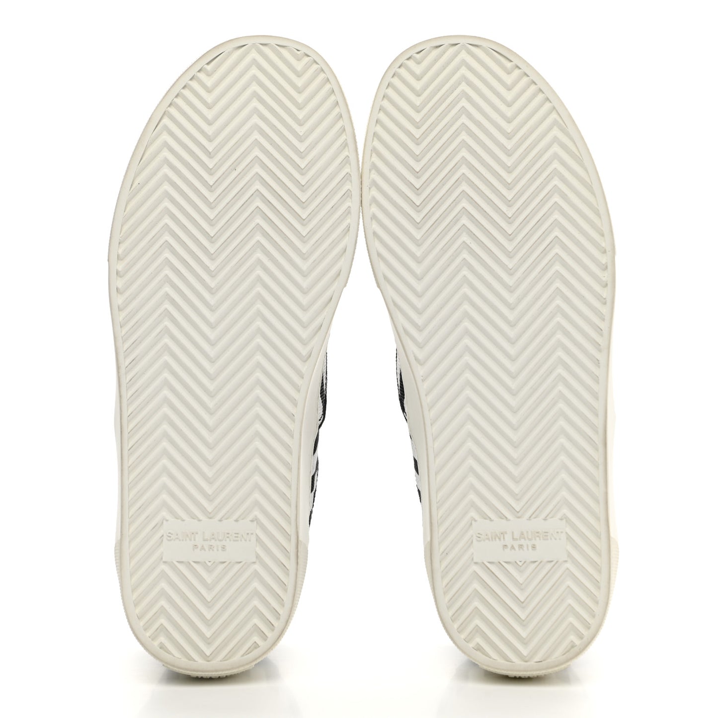 Canvas Striped Venice Low Top Sneakers 36.5 Black White