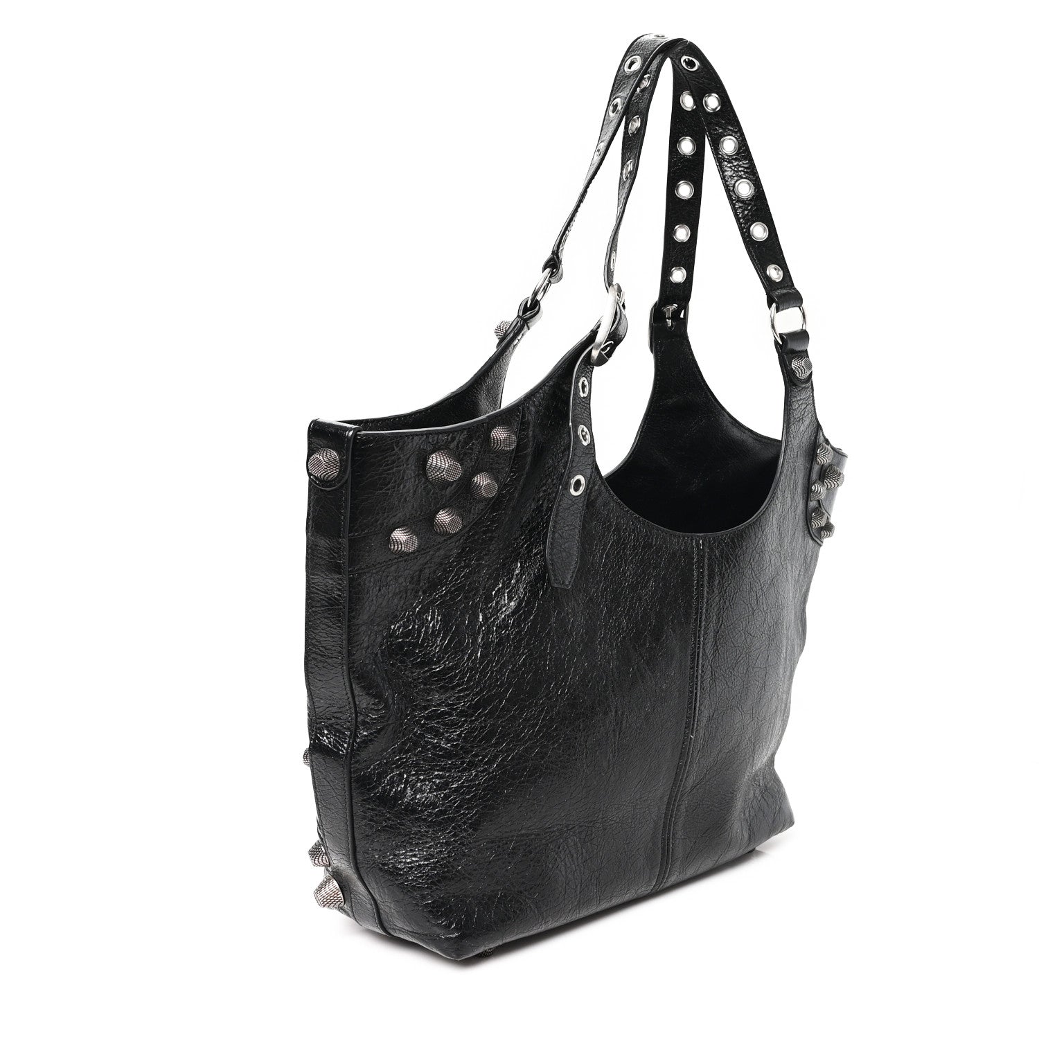 Balenciaga Agneau Arena Medium Le Cagole Carry All Bag Black 3 of 10