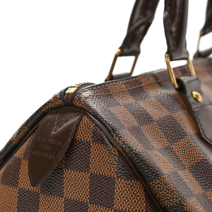 Louis Vuitton Damier Ebene Speedy 30 13 of 15