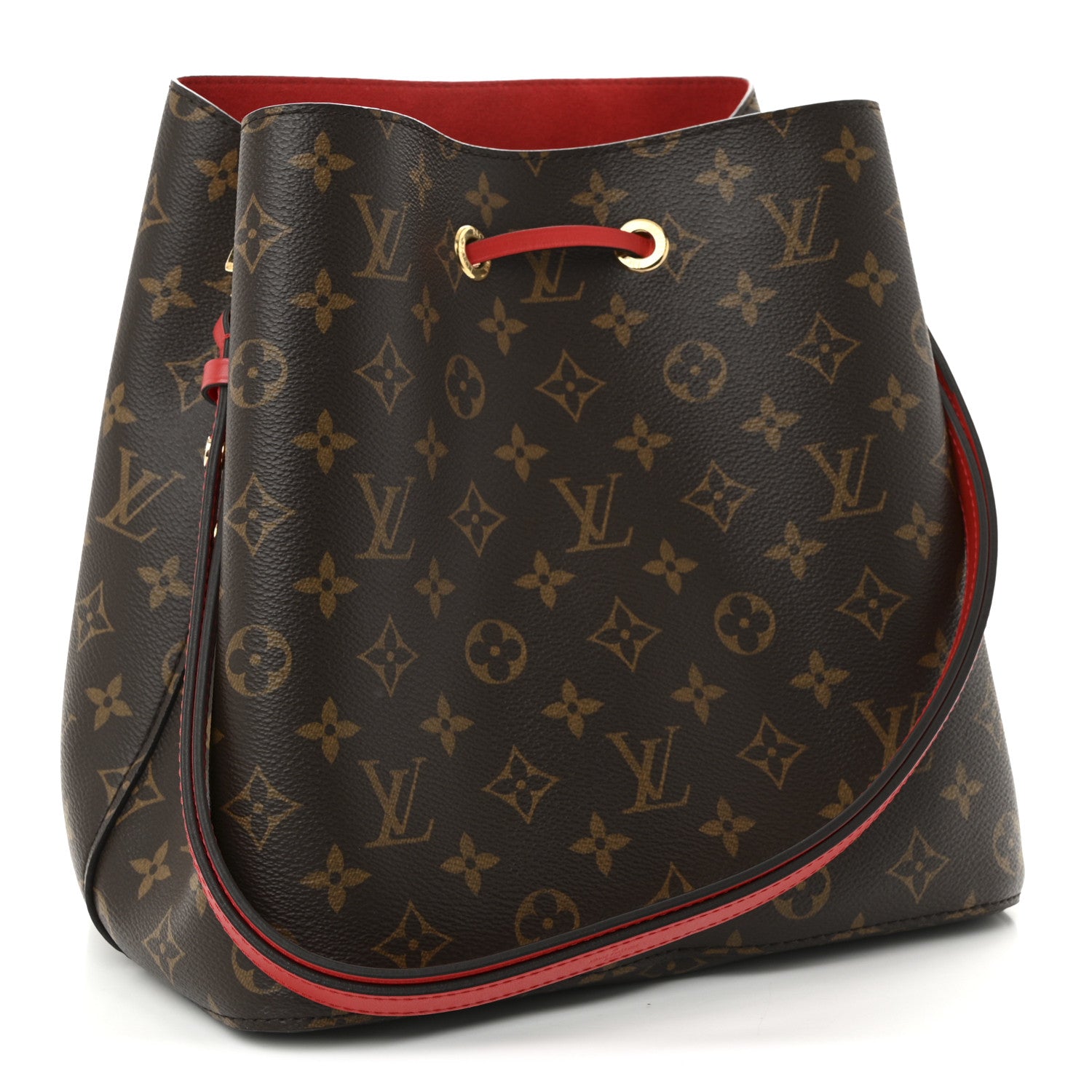 Louis Vuitton Monogram Neonoe MM Coquelicot 3 of 8