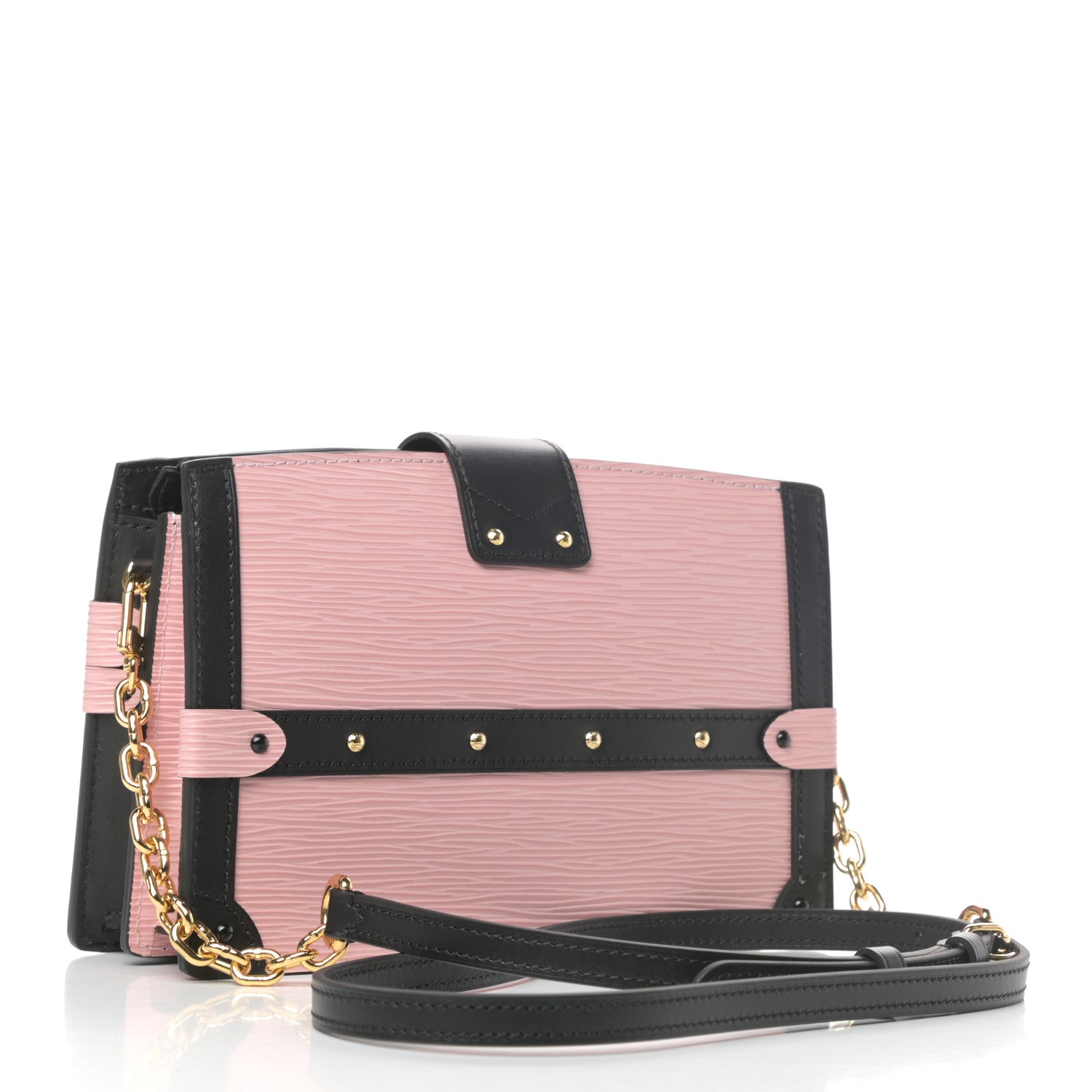 Louis Vuitton Epi Trunk Clutch Rose Ballerine 3 of 9