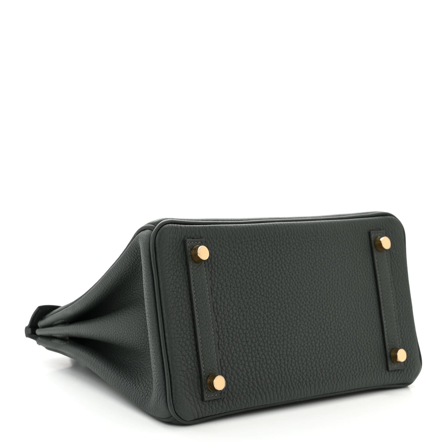 Hermes Togo Birkin 25 Vert Fonce 4 of 11