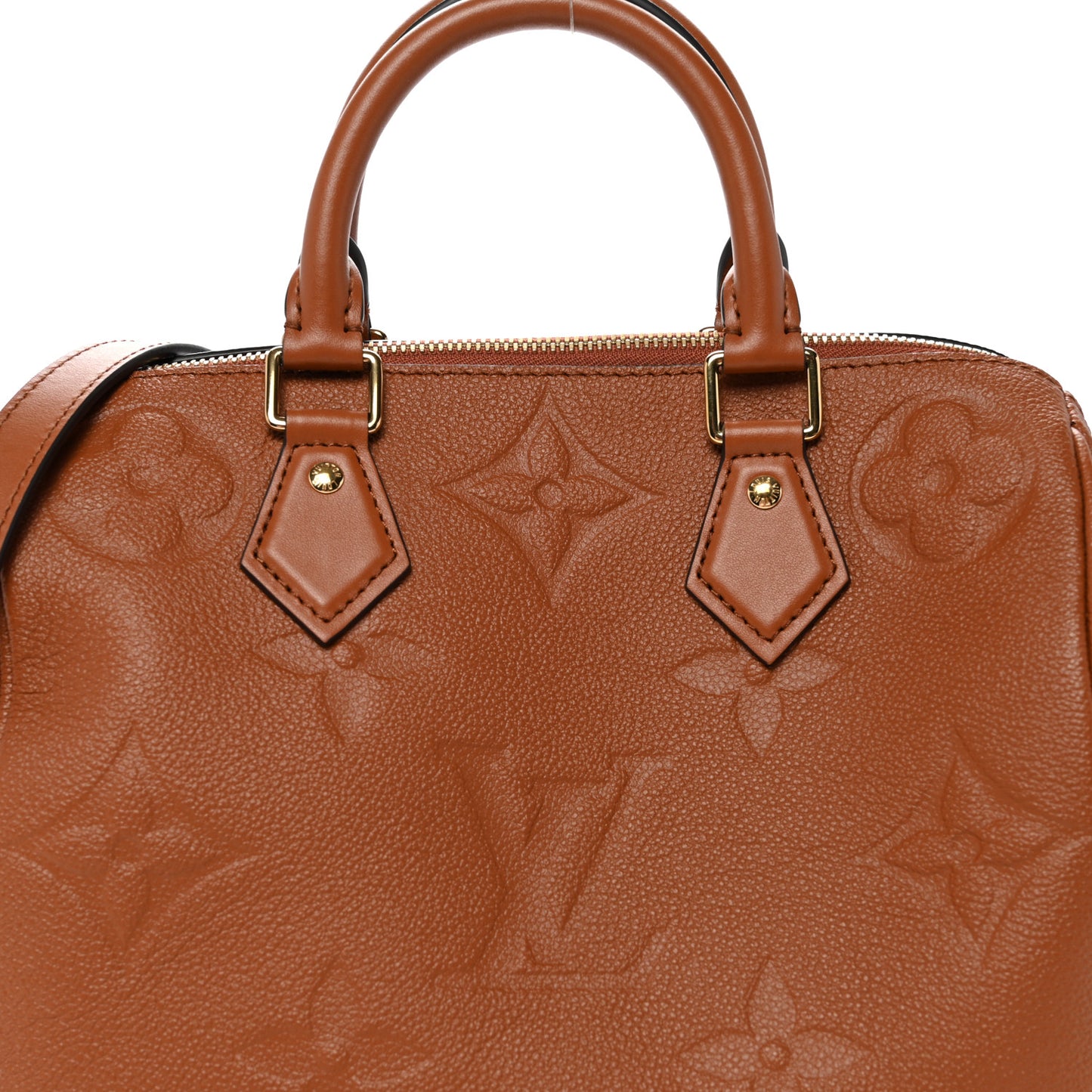 Empreinte Monogram Giant Speedy Bandouliere 25 Cognac