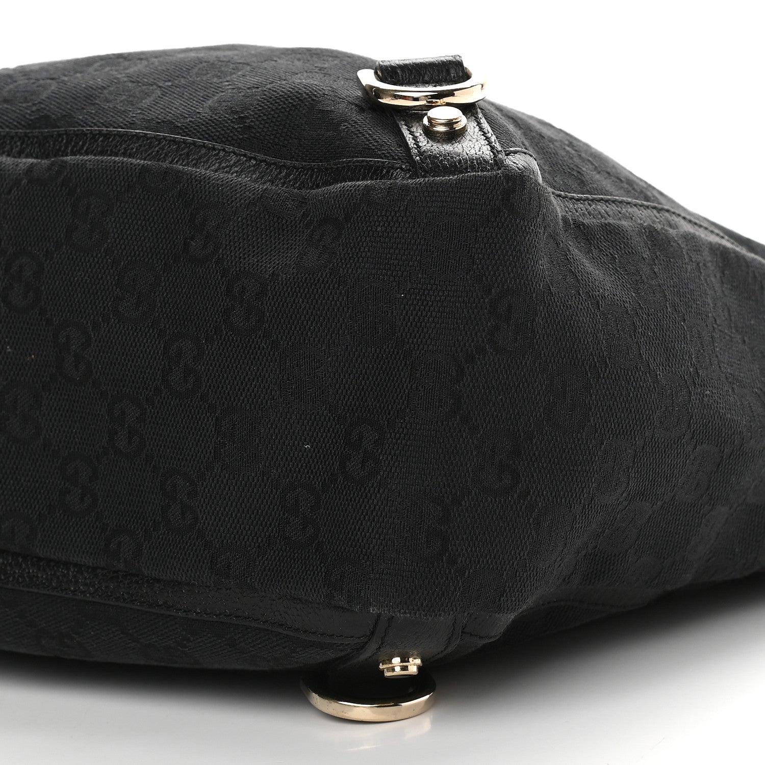 Gucci Monogram Small Abbey Tote Black 8 of 10