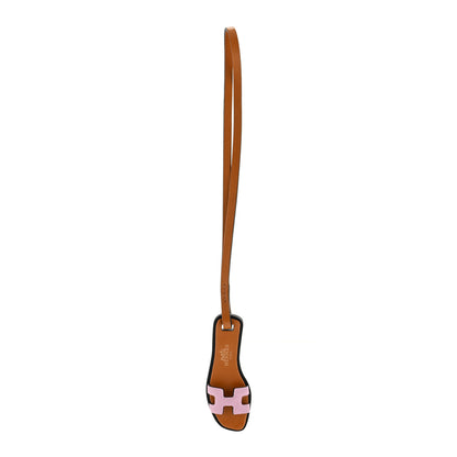 Hermes Epsom Butler Calfskin Hunter Oran Nano Bag Charm Mauve Sylvestre Sable 1 of 3