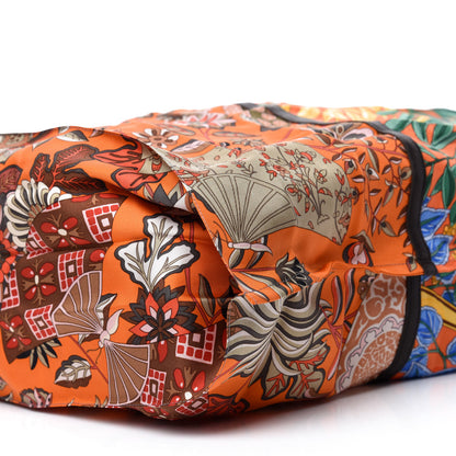 Hermes Silk Petit H Shopping Bag 7 of 10