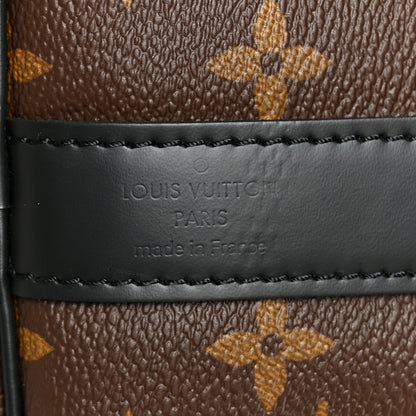 Louis Vuitton Monogram Macassar Keepall Bandouliere 45 5 of 9