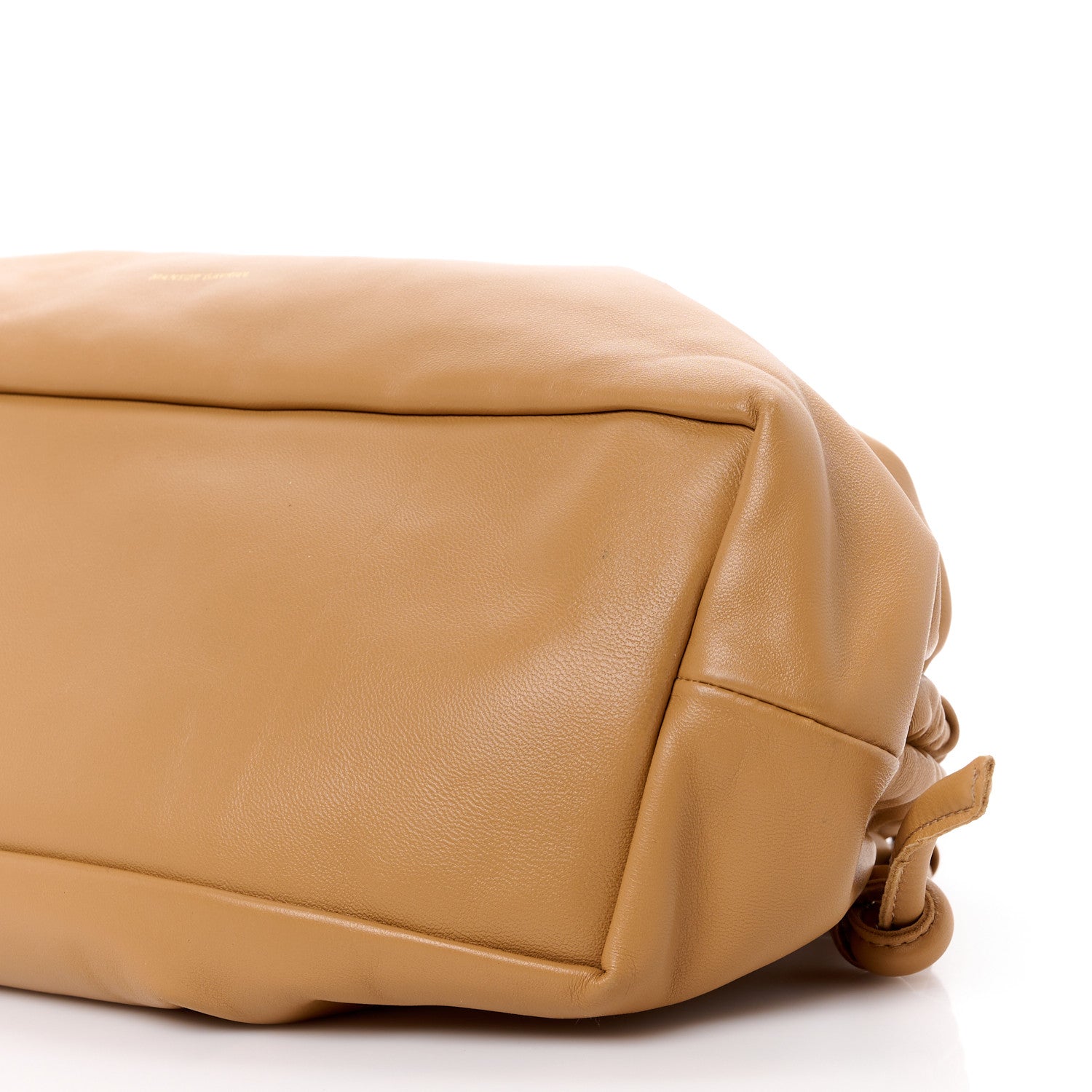 Mansur Gavriel Lambskin Twist Cloud Chain Clutch Caramel 10 of 10