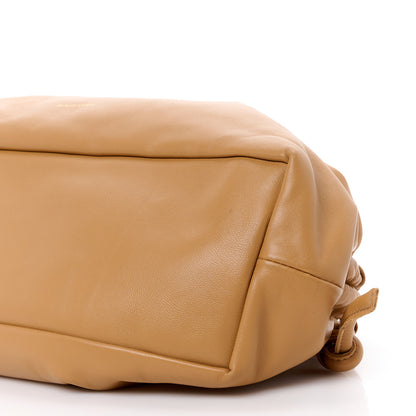 Mansur Gavriel Lambskin Twist Cloud Chain Clutch Caramel 10 of 10